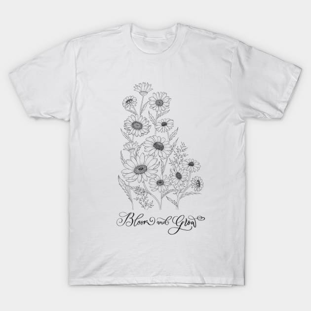 Bloom T-Shirt by CalliLetters